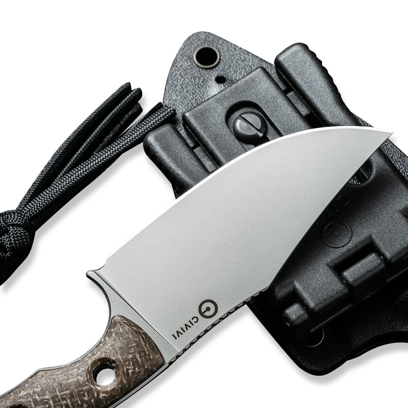 CIVIVI Midwatch Fixed Blade Knife Micarta Handle (3.39" N690 Blade) C20059B-2 - Image 15