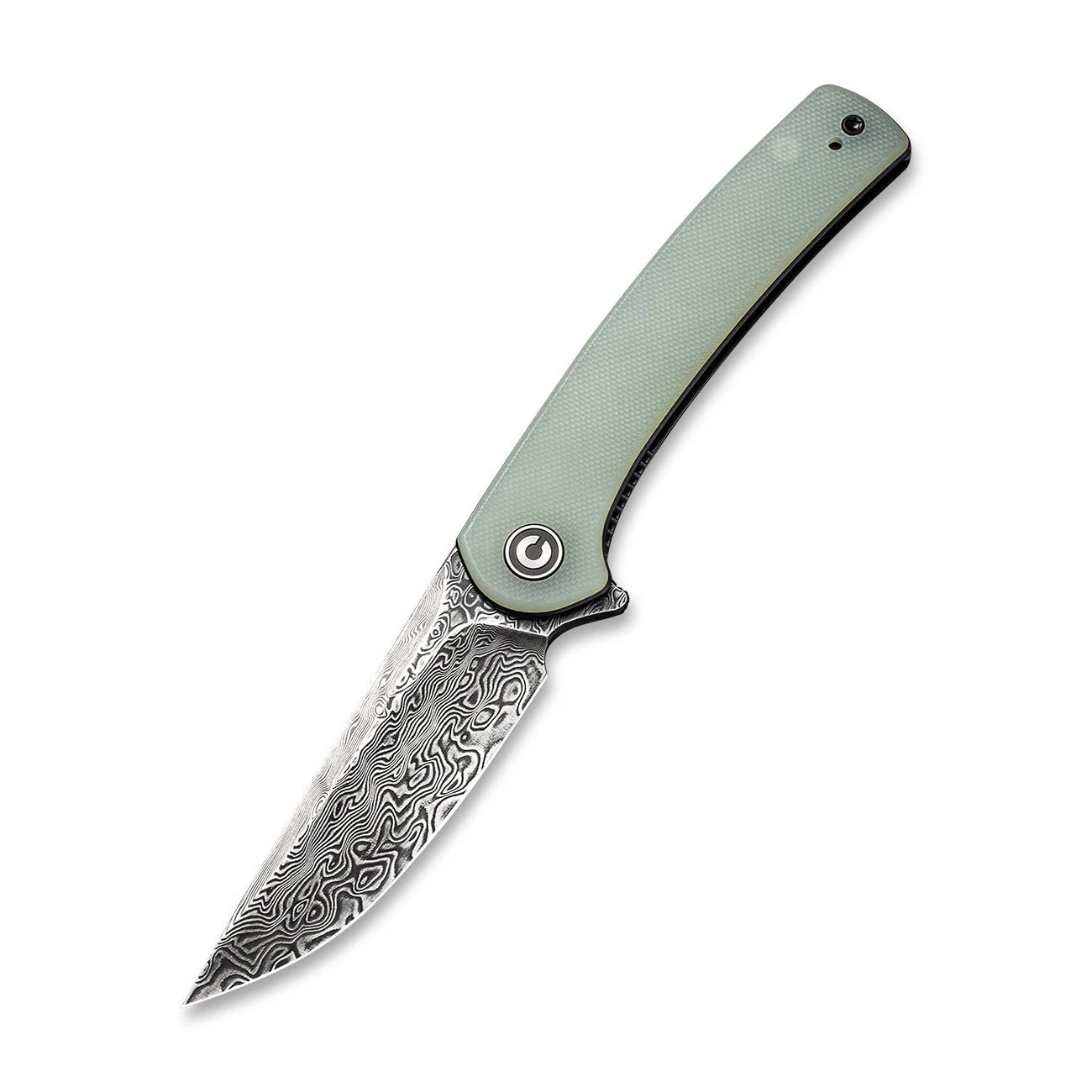 CIVIVI Mini Asticus Flipper Knife G10 Handle (3.25" Damascus Blade) C19026B-DS1 - Image 3