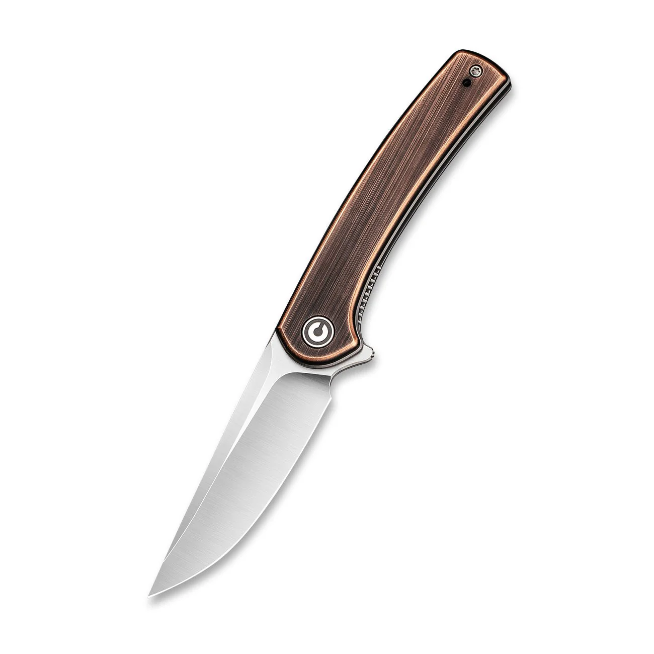 CIVIVI Mini Asticus Flipper Knife Copper Handle (3.25" 10Cr15CoMoV Blade) C19026B-1 - Image 3