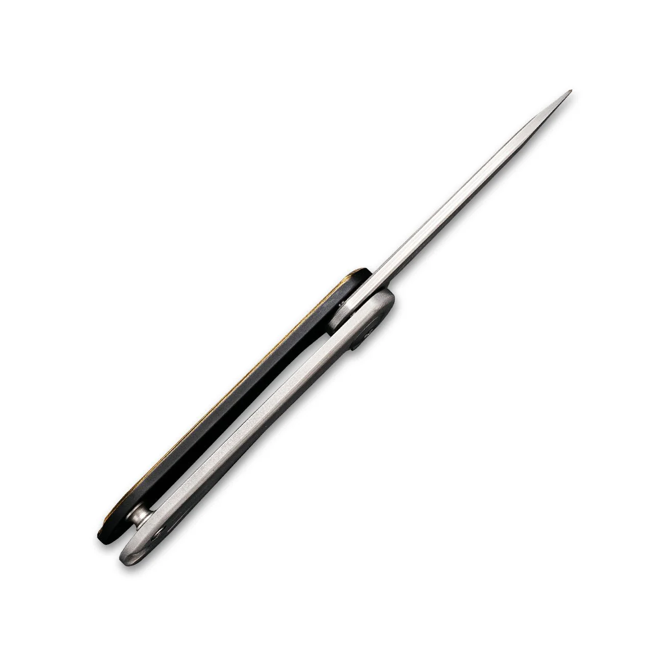 CIVIVI Mini Elementum Flipper Knife Brass Handle (1.83" 14C28N Blade) C18062Q-1 - Image 8