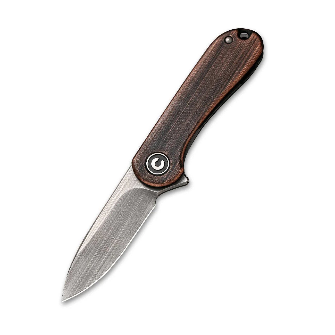 CIVIVI Mini Elementum Flipper Knife Copper Handle (1.83" 14C28N Blade) C18062Q-2 - Image 2