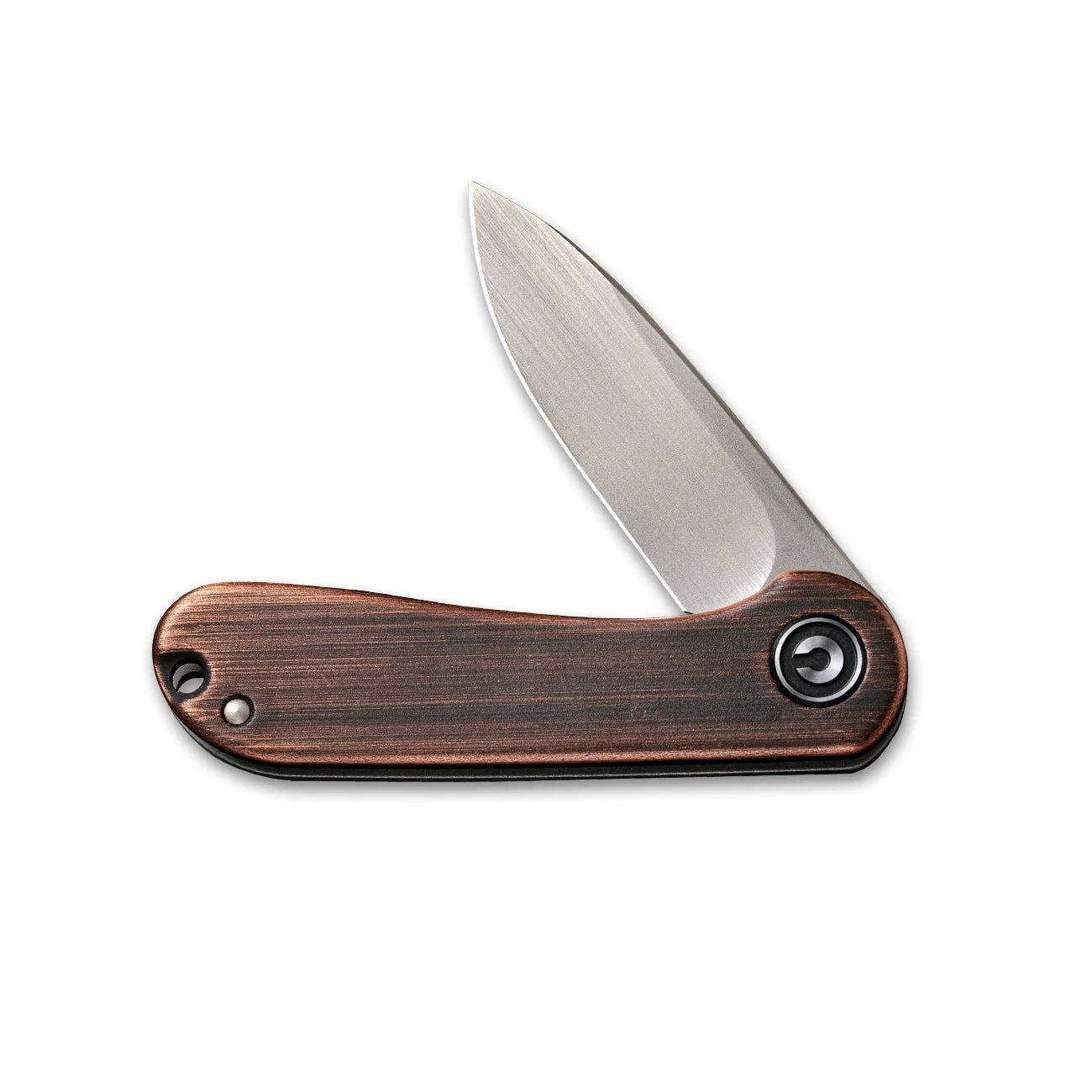 CIVIVI Mini Elementum Flipper Knife Copper Handle (1.83" 14C28N Blade) C18062Q-2 - Image 4