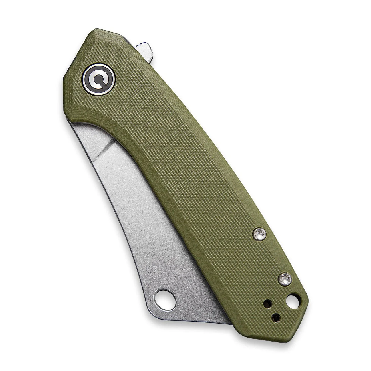 CIVIVI Mini Mastodon Flipper Knife G10 Handle (2.97" 9Cr18MoV Blade) C2011A - Image 6