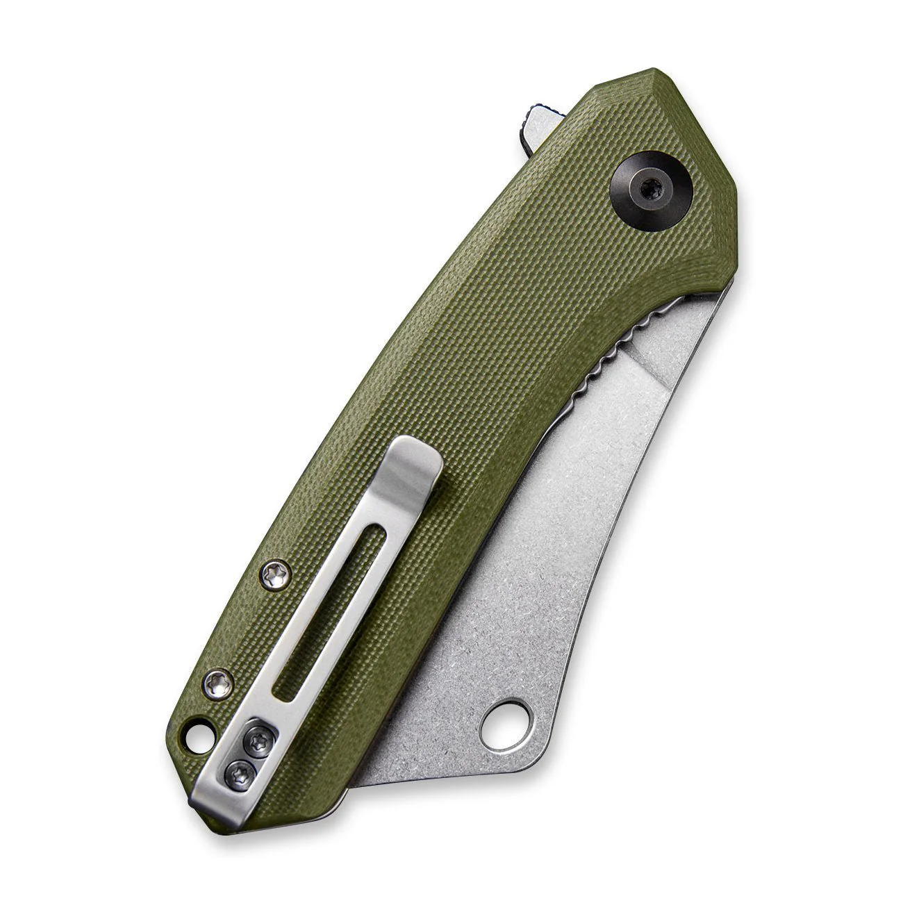 CIVIVI Mini Mastodon Flipper Knife G10 Handle (2.97" 9Cr18MoV Blade) C2011A - Image 7