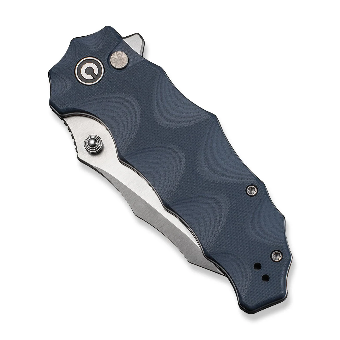 CIVIVI Natterjack Flipper & Thumb Stud & Button Lock Knife G10 Handle (3.19" 14C28N Blade) C24028-2 - Image 11