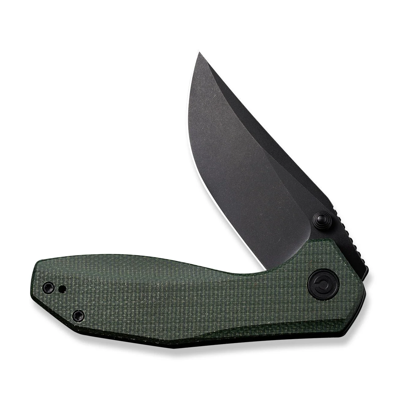 CIVIVI ODD 22 Flipper & Thumb Stud Knife Micarta Handle (2.97" 14C28N Blade) C21032-2 - Image 11