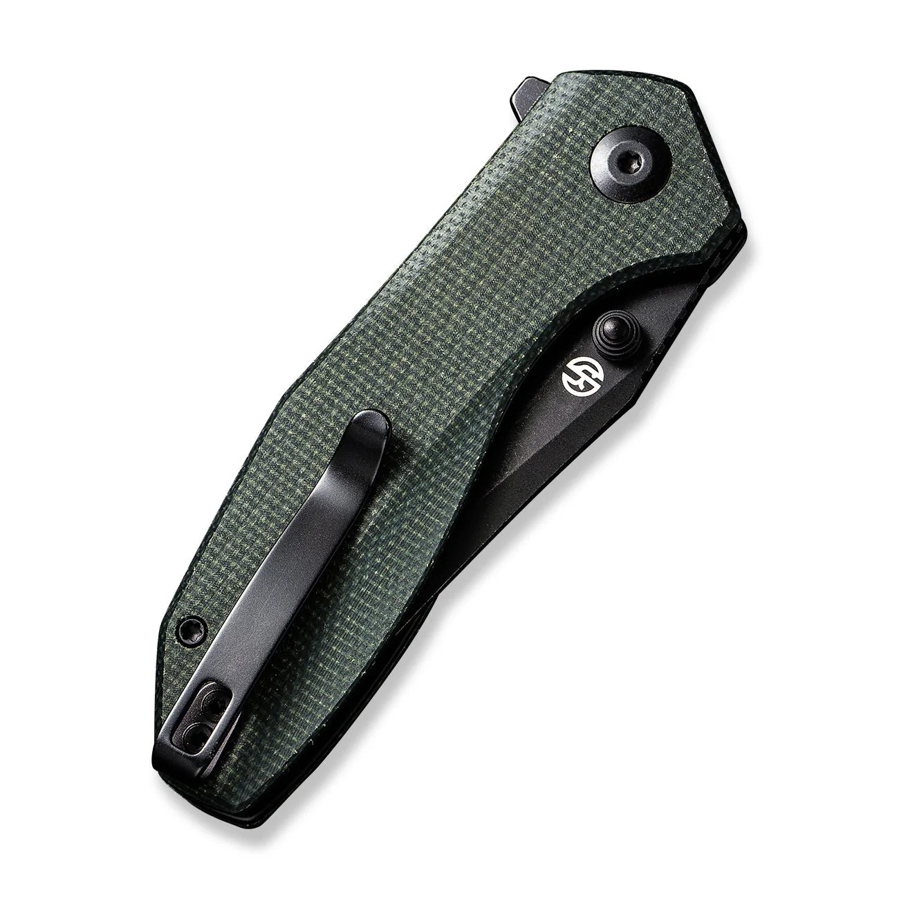 CIVIVI ODD 22 Flipper & Thumb Stud Knife Micarta Handle (2.97" 14C28N Blade) C21032-2 - Image 13