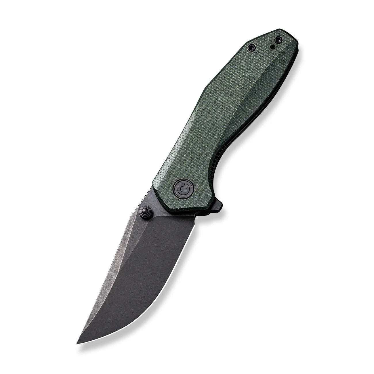 CIVIVI ODD 22 Flipper & Thumb Stud Knife Micarta Handle (2.97" 14C28N Blade) C21032-2 - Image 8
