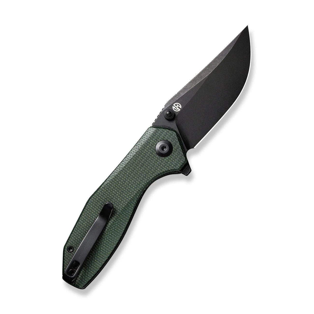 CIVIVI ODD 22 Flipper & Thumb Stud Knife Micarta Handle (2.97" 14C28N Blade) C21032-2 - Image 9