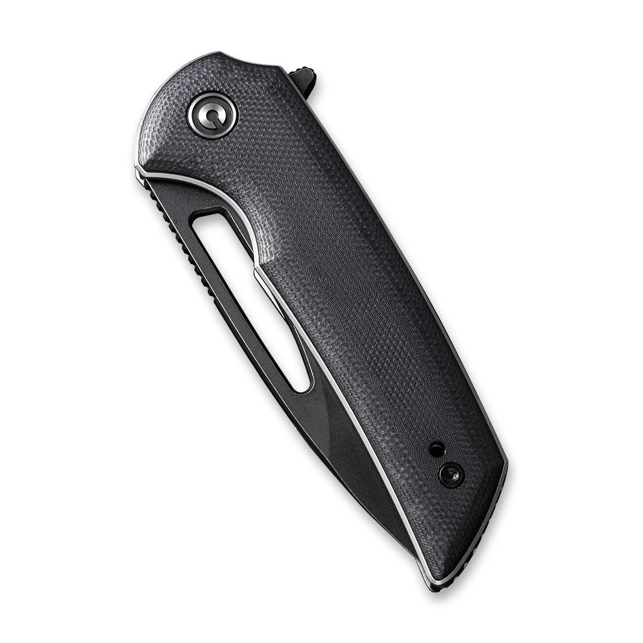 CIVIVI Odium & Thumb Hole Flipper Knife G10 Handle (2.65" D2 Blade) C2010E - Image 6