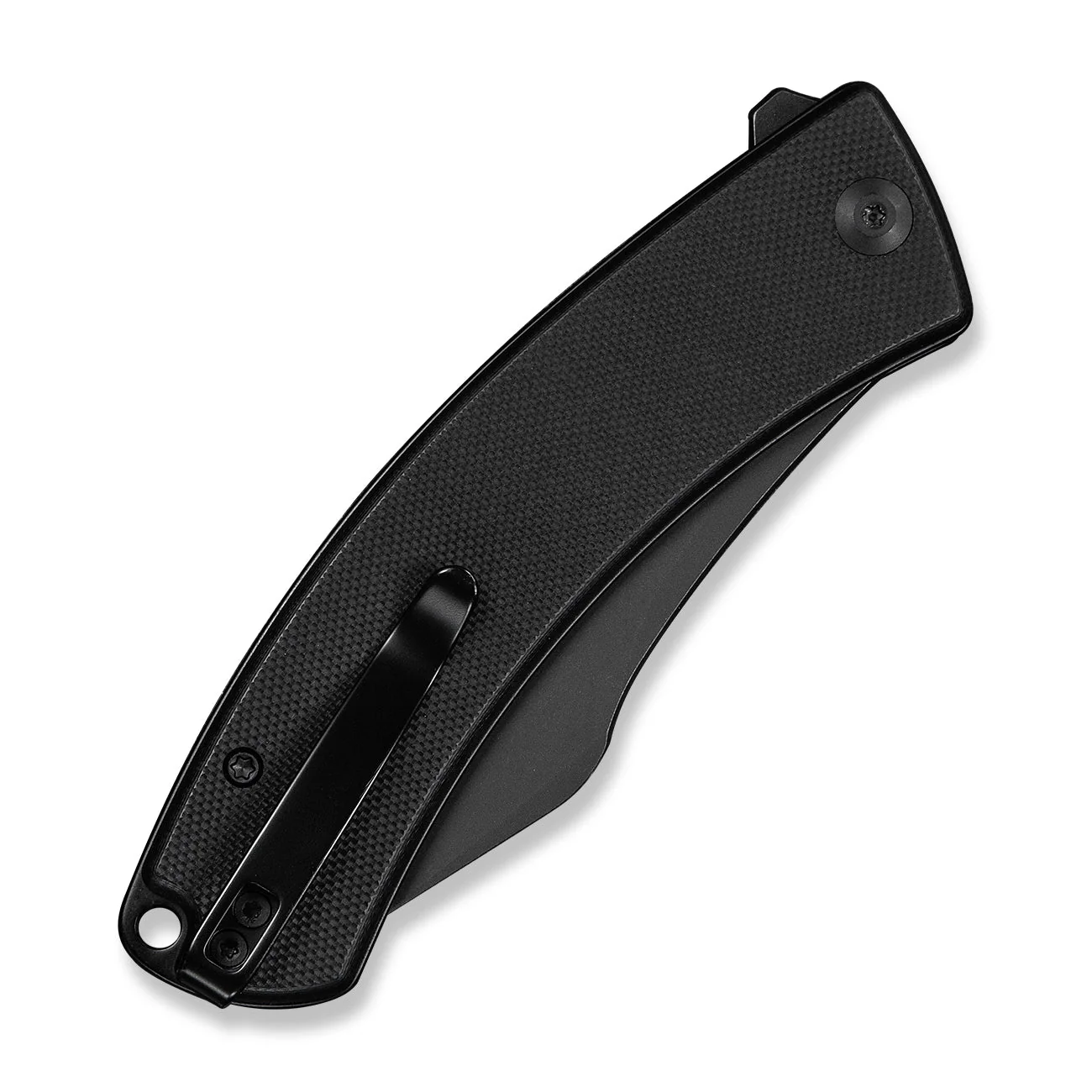 CIVIVI Outlaw Muk Flipper & Button Lock Knife Black G10 Handle (3.47" Black Stonewashed 14C28N Blade) C24079-1 - Image 14