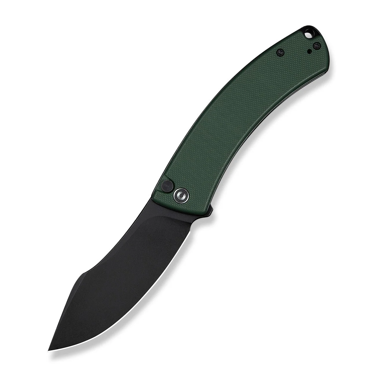 CIVIVI Outlaw Muk Flipper & Button Lock Knife Teal Green G10 Handle (3.47" Black Stonewashed 14C28N Blade) C24079-3 - Image 10