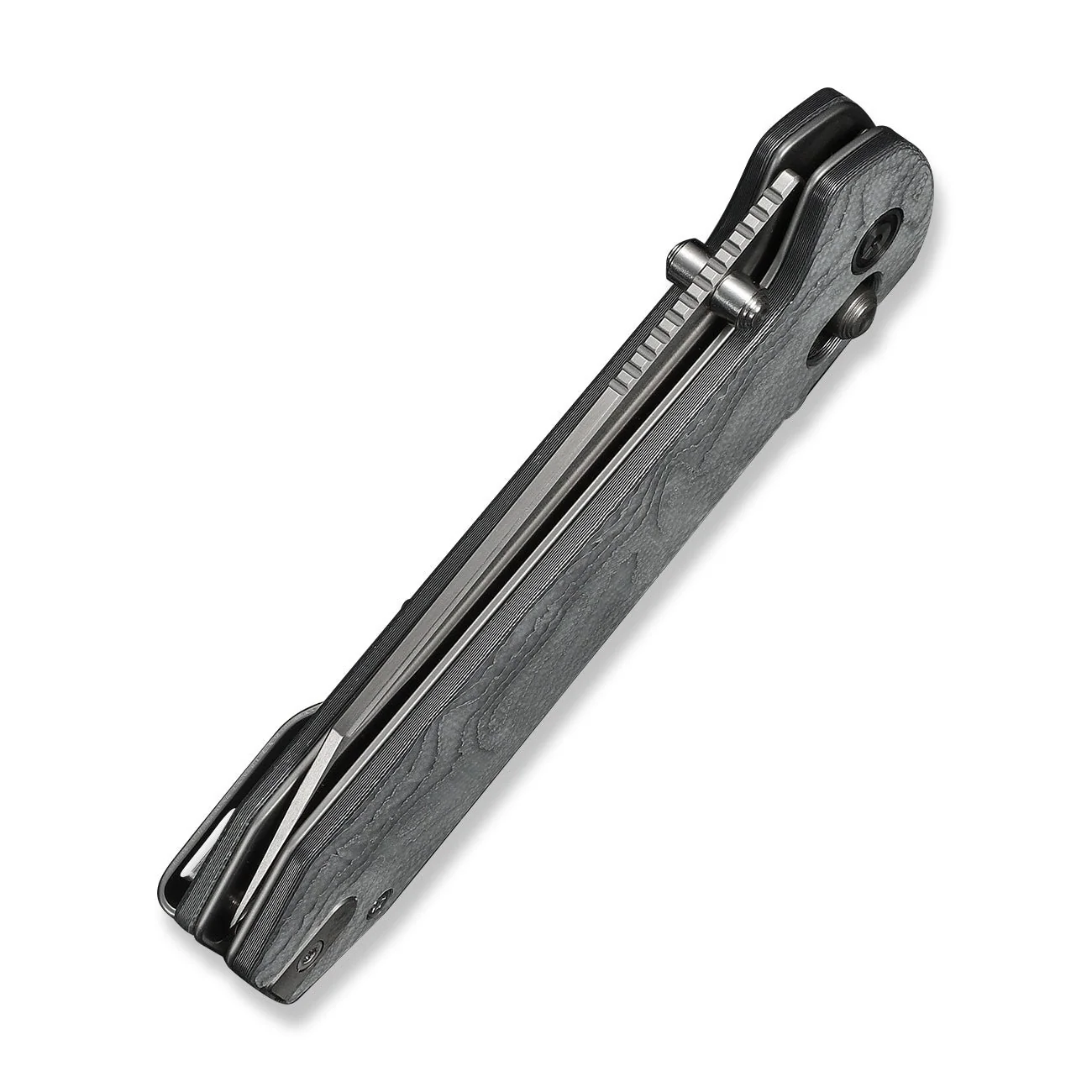 CIVIVI Over Yonder Thumb Stud & Crossbar Lock Knife G10 With Aluminum Foil Handle (3.35" Satin Finished 14C28N Blade) C25027-2 - Image 8