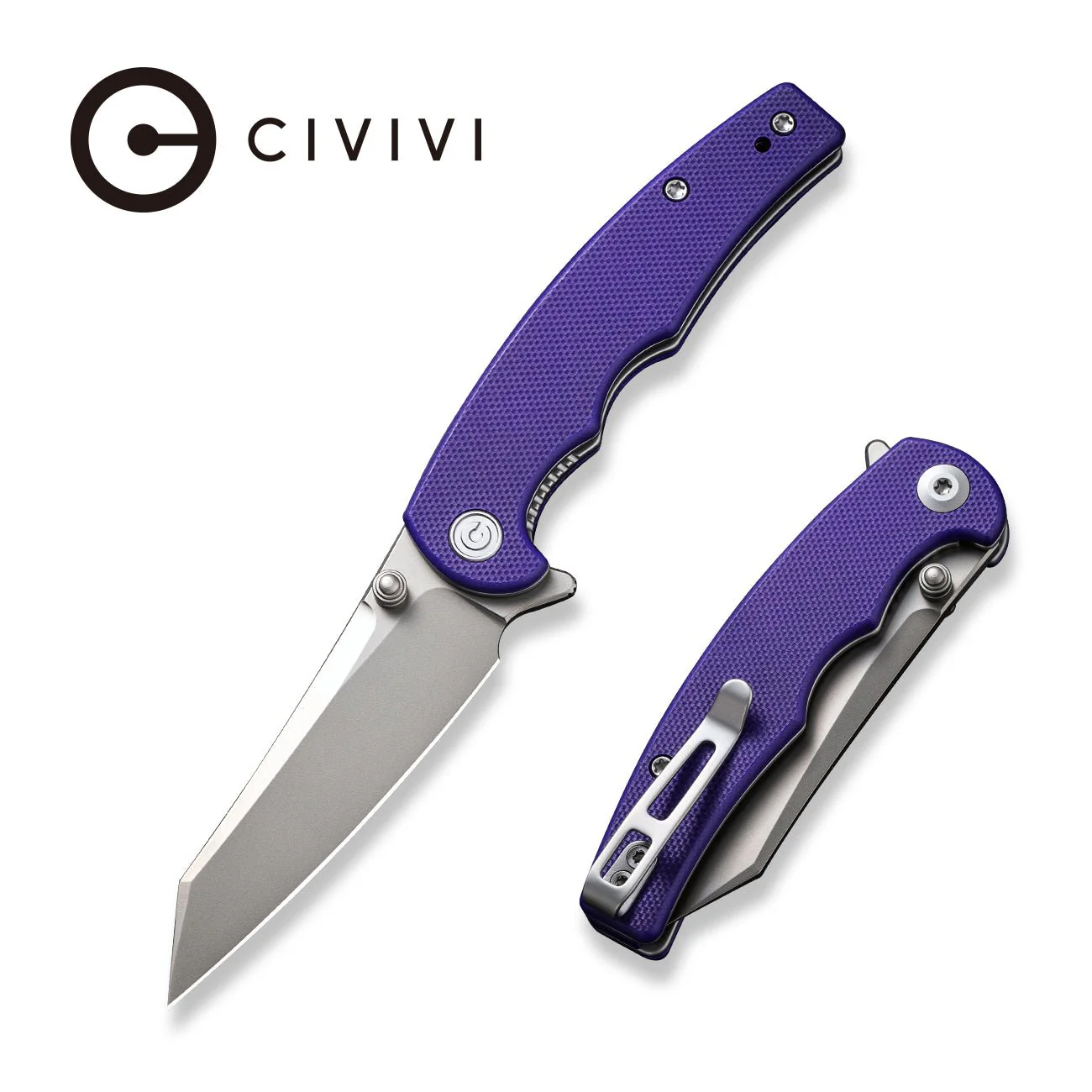 CIVIVI P87 Folder Flipper Knife G10 Handle (2.90" Nitro-V Blade) C21043-2