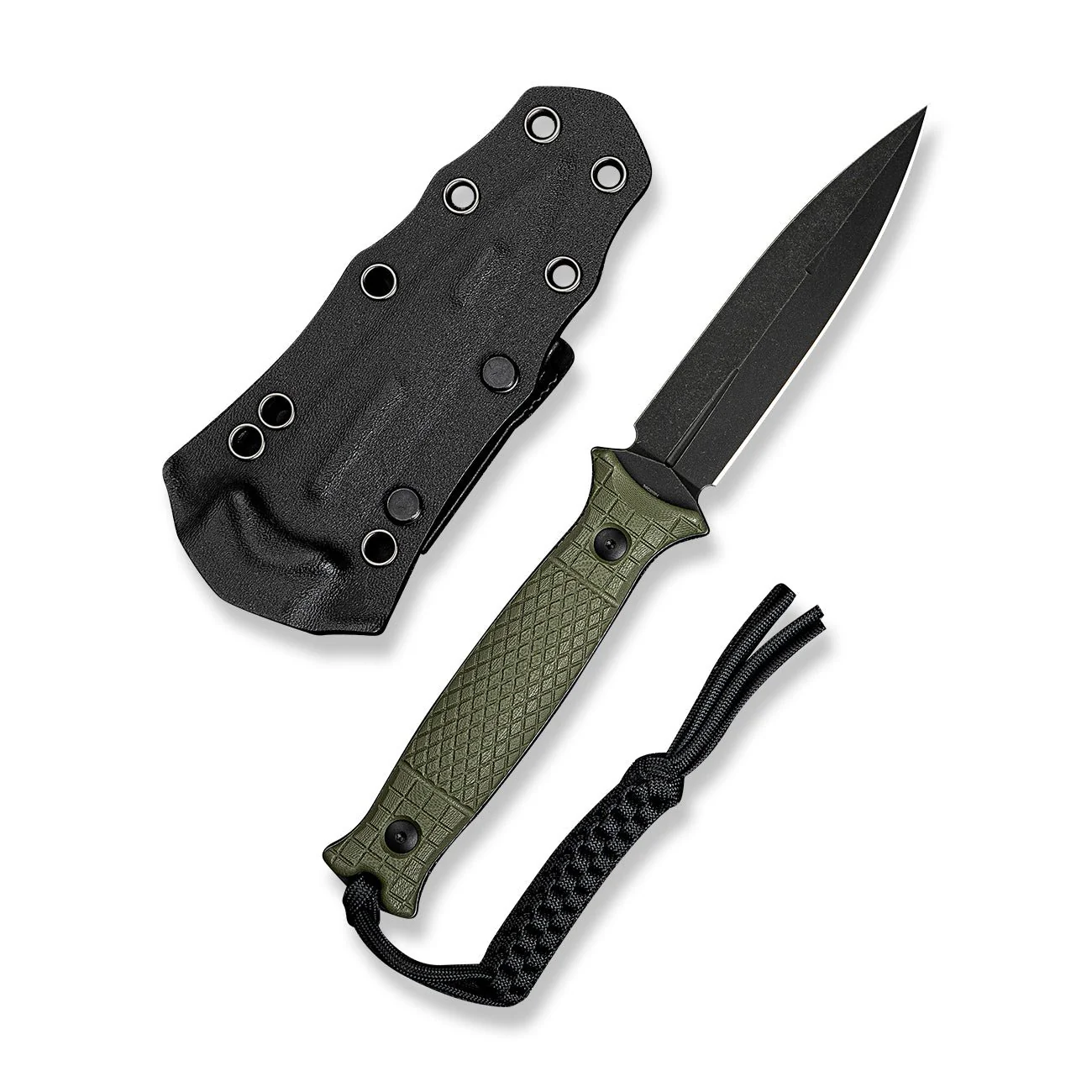 CIVIVI Perfrico Fixed Blade Knife G10 Handle (4.49" 14C28N Blade) C23026-2 - Image 7