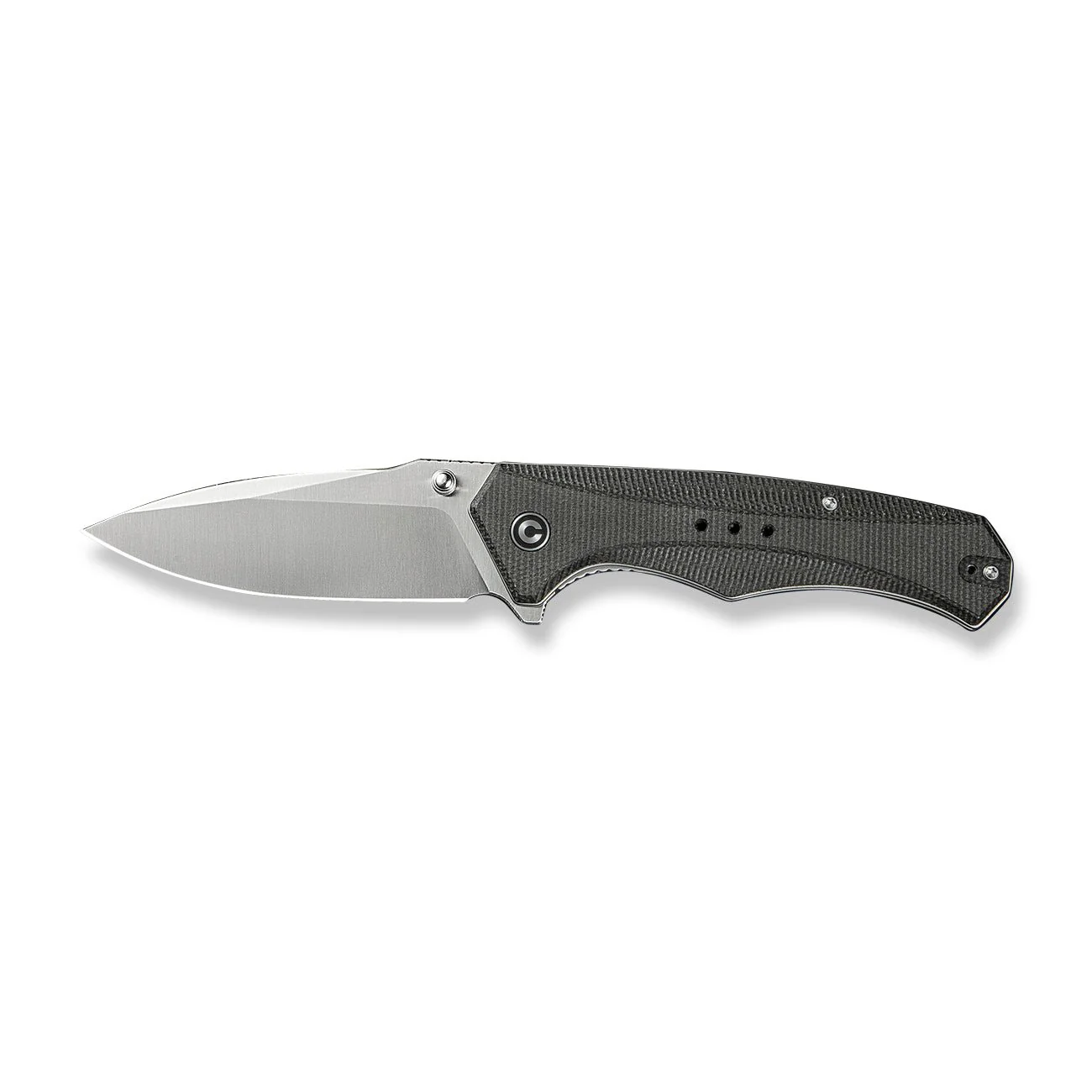CIVIVI Photonix Flipper & Thumb Stud Knife Micarta Handle (3.7" 14C28N Blade) C23081B-3 - Image 9
