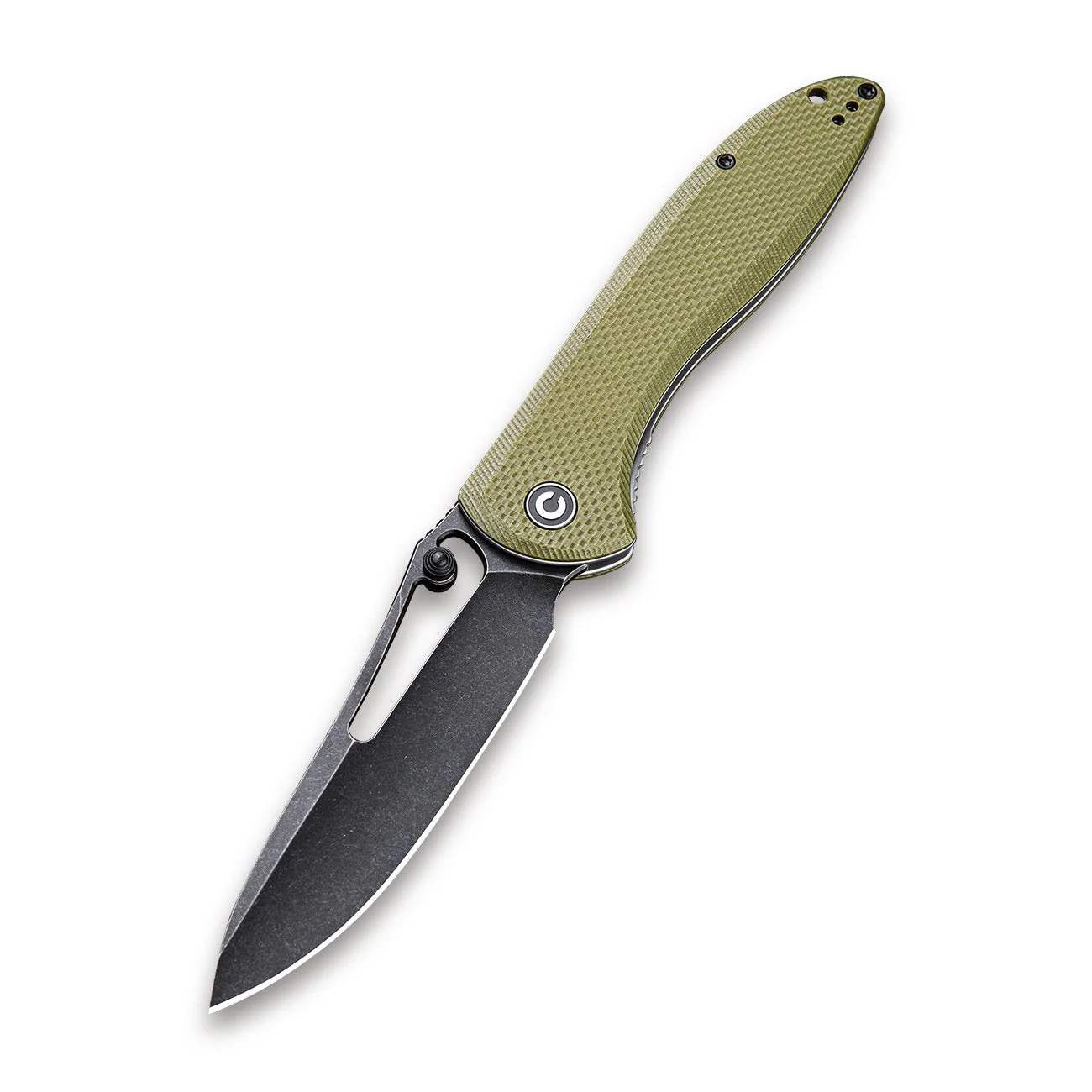 CIVIVI Picaro Thumb Stud & Thumb Hole Knife G10 Handle (3.94" D2 Blade) C916A - Image 3