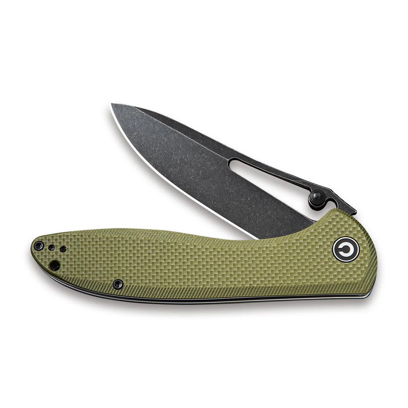 CIVIVI Picaro Thumb Stud & Thumb Hole Knife G10 Handle (3.94" D2 Blade) C916A - Image 4