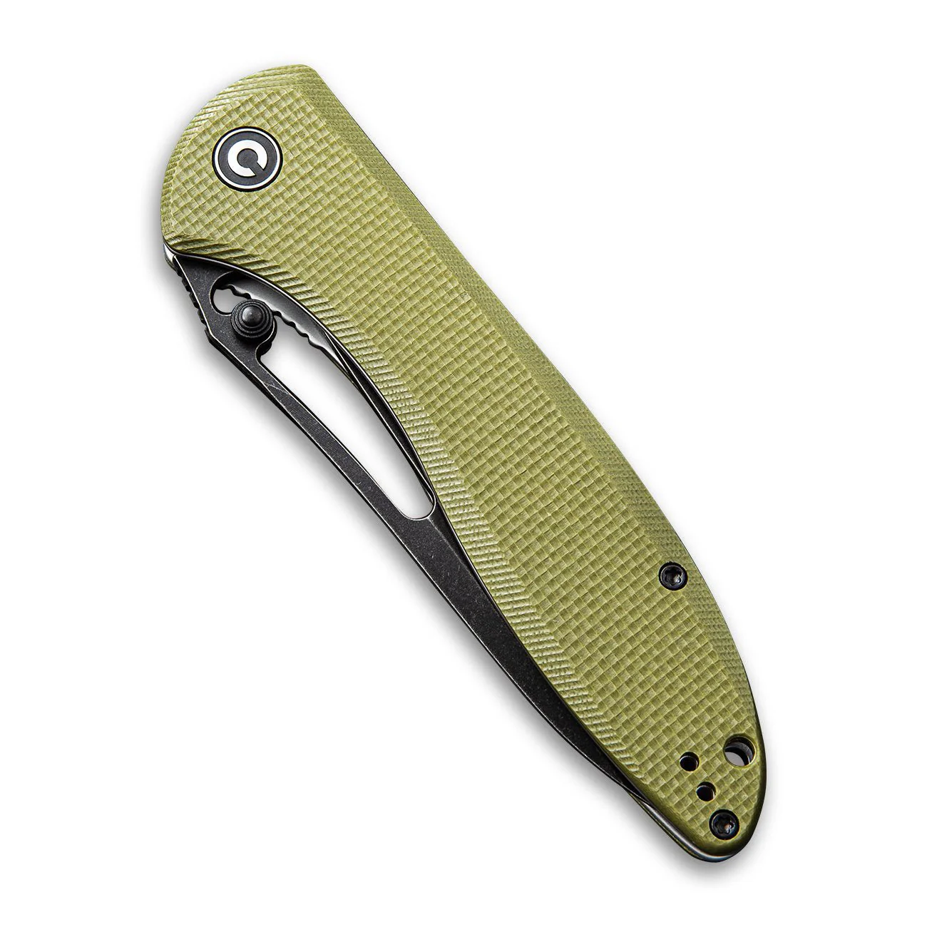 CIVIVI Picaro Thumb Stud & Thumb Hole Knife G10 Handle (3.94" D2 Blade) C916A - Image 5