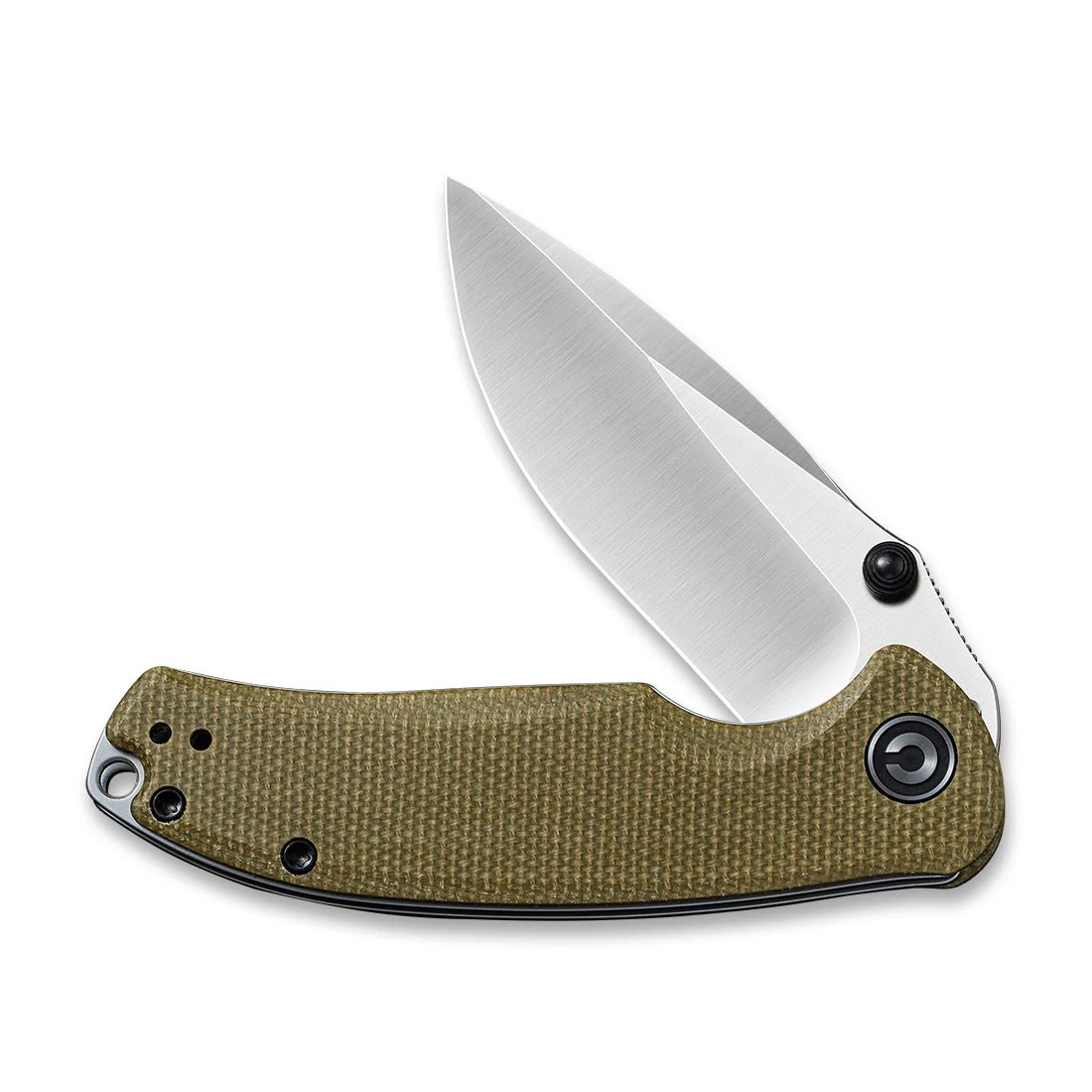 CIVIVI Pintail Flipper & Thumb Stud Knife Micarta Handle (2.98" CPM S35VN Blade) C2020B - Image 4