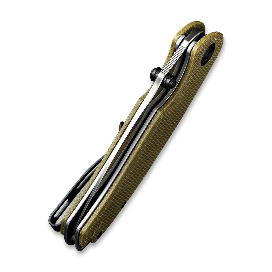 CIVIVI Pintail Flipper & Thumb Stud Knife Micarta Handle (2.98" CPM S35VN Blade) C2020B - Image 7