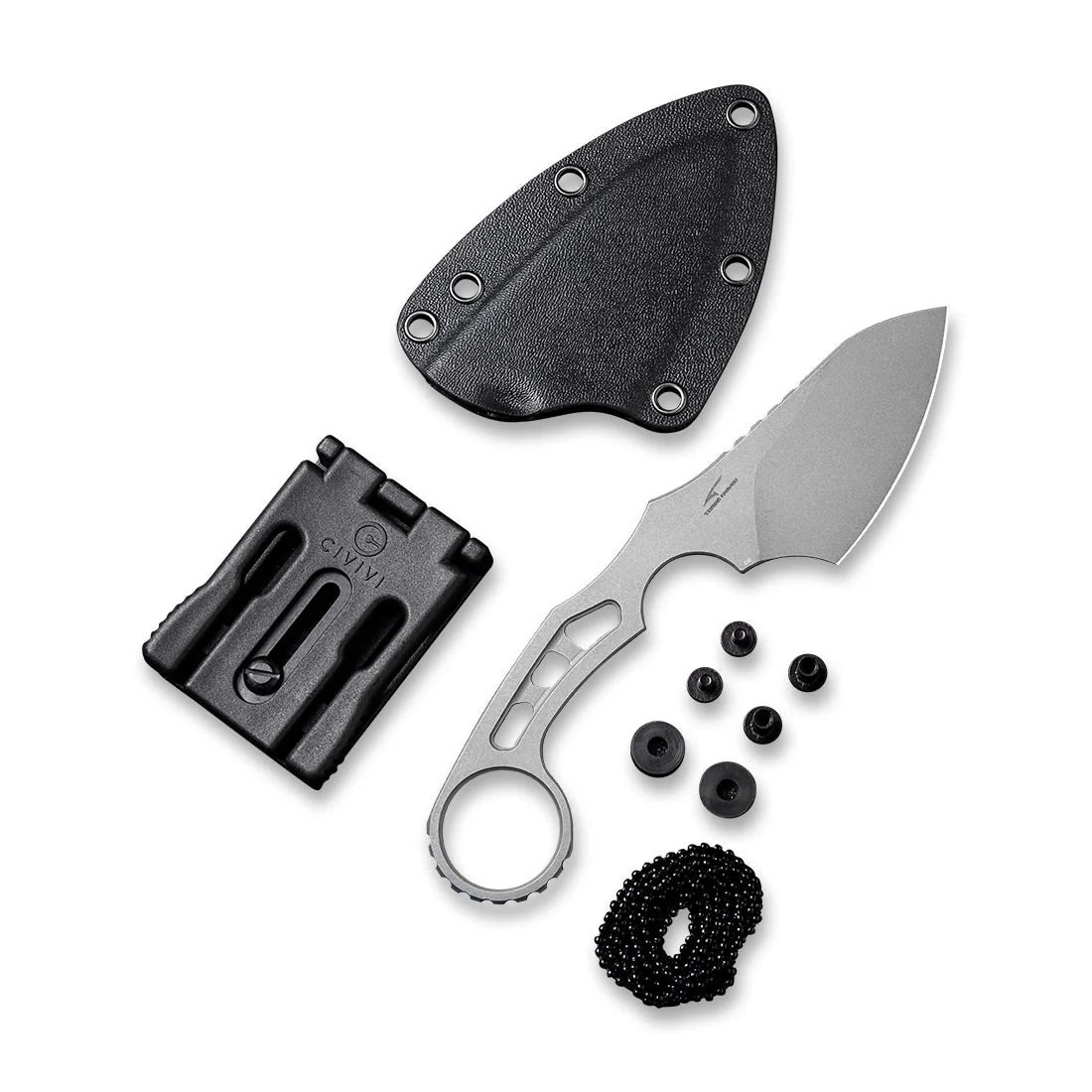 CIVIVI Planck Fixed Blade Knife (2.87" D2 Blade) C2022A - Image 2