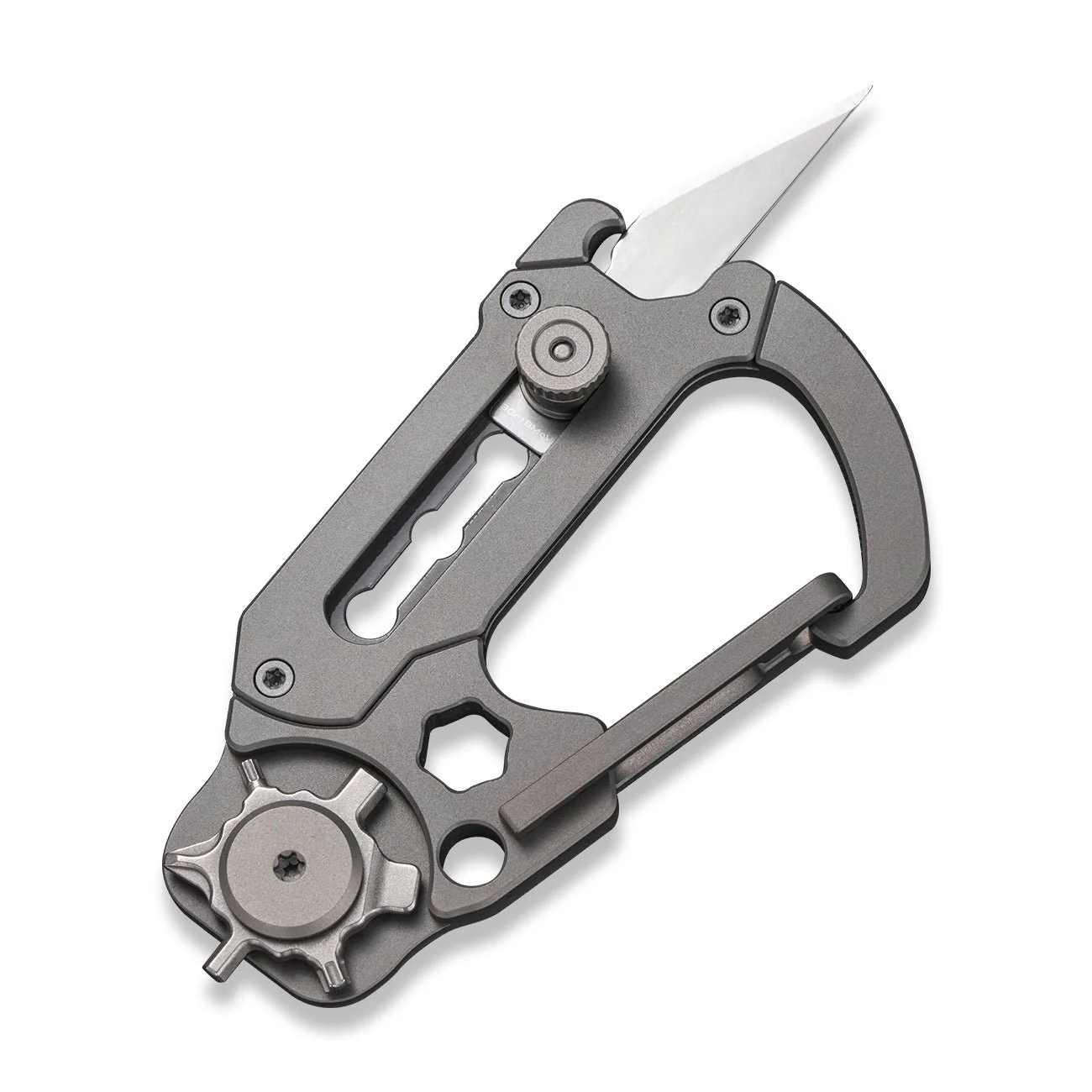 CIVIVI Polymorph Carabiner Keychain Multi-Tool 9Cr18MoV Utility Blade C20045-1 - Image 2