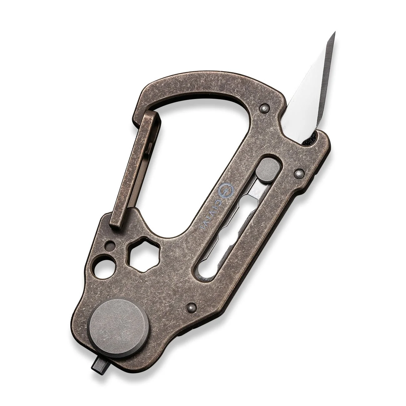 CIVIVI Polymorph Carabiner Keychain Multi-Tool 9Cr18MoV Utility Blade C20045-2 - Image 3