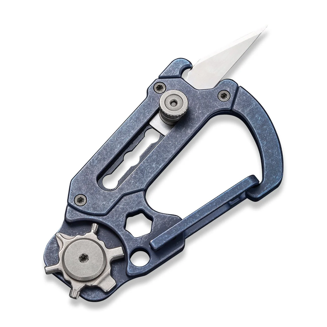 CIVIVI Polymorph Carabiner Keychain Multi-Tool 9Cr18MoV Utility Blade C20045-3 - Image 2