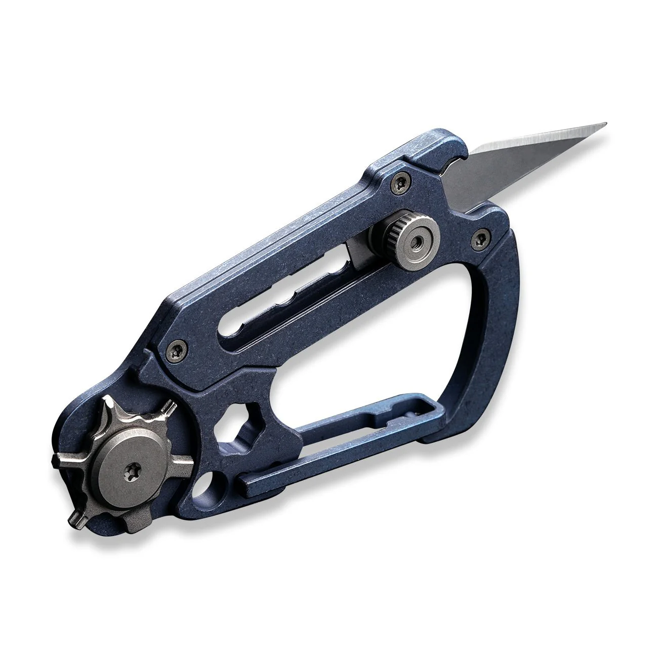 CIVIVI Polymorph Carabiner Keychain Multi-Tool 9Cr18MoV Utility Blade C20045-3 - Image 4