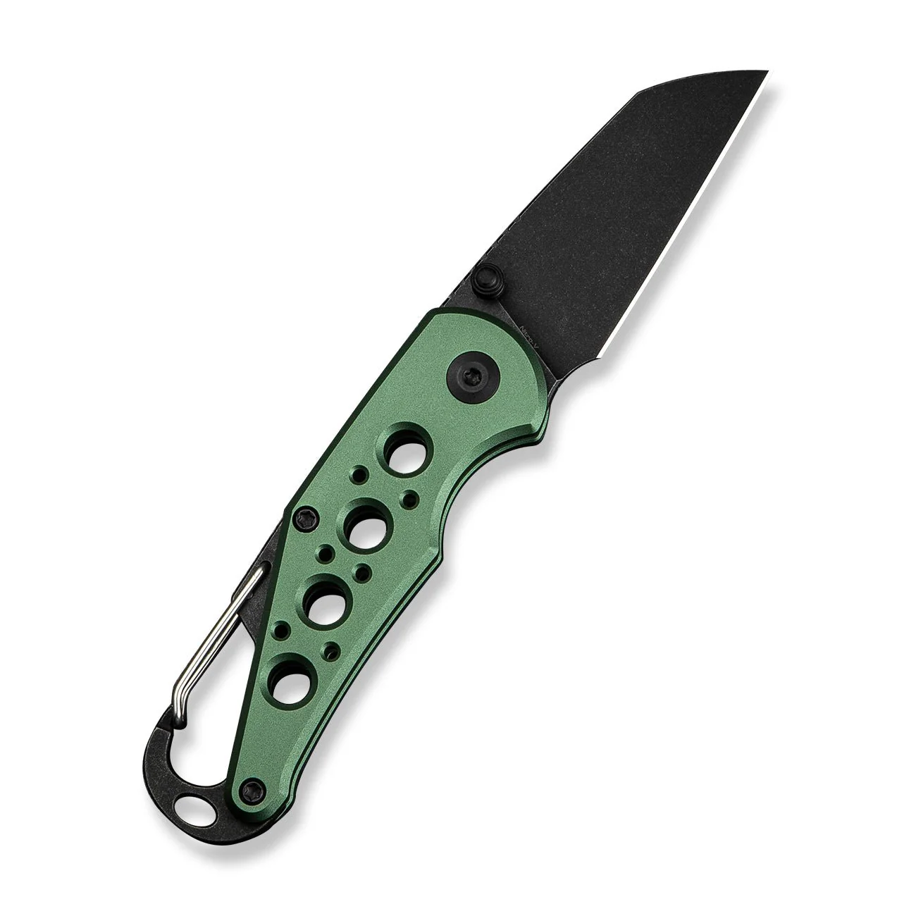 CIVIVI Pragma Thumb Stud & Button Lock Knife Aluminum Handle With S/S Carabiner & Bottle Opener (2.2" Nitro-V Blade) C23062B-3 - Image 7