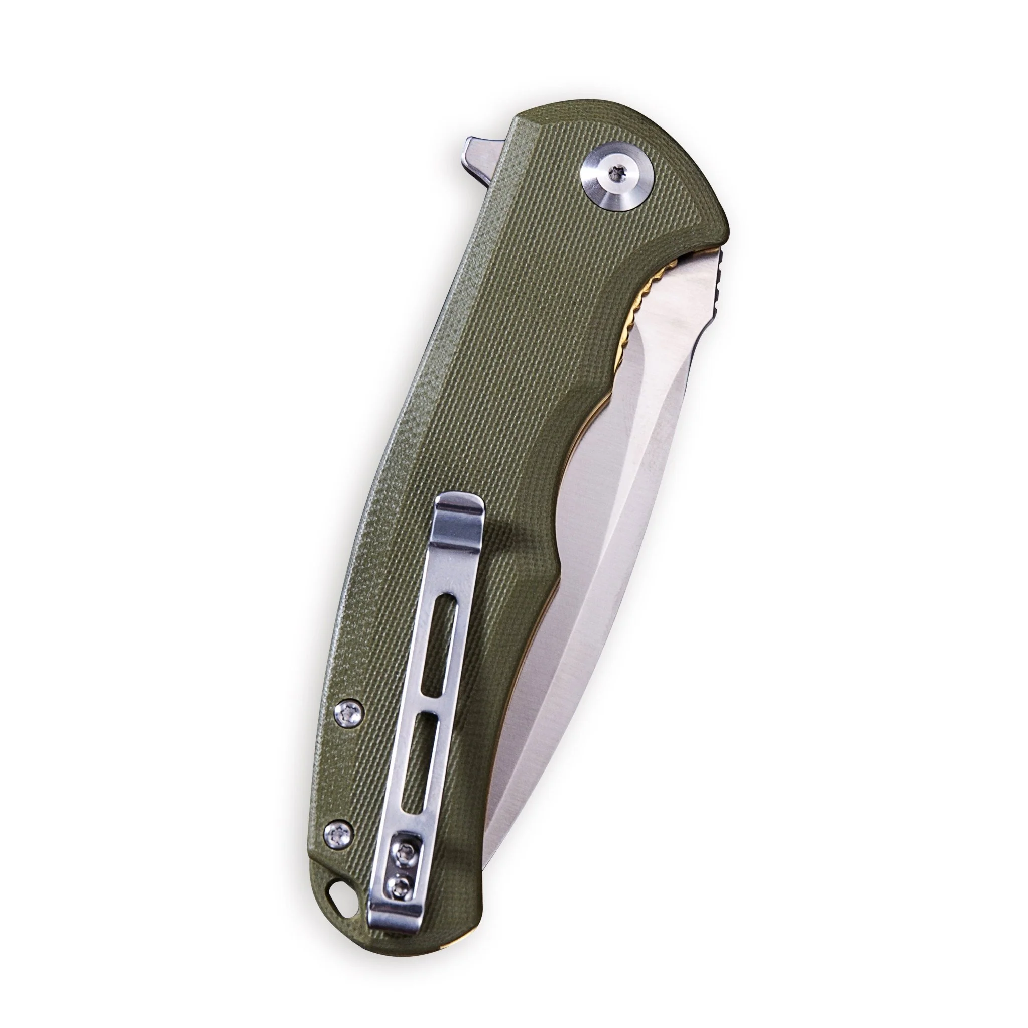 CIVIVI Praxis Flipper Knife G10 Handle (3.75" 9Cr18MoV Blade) C803A - Image 6