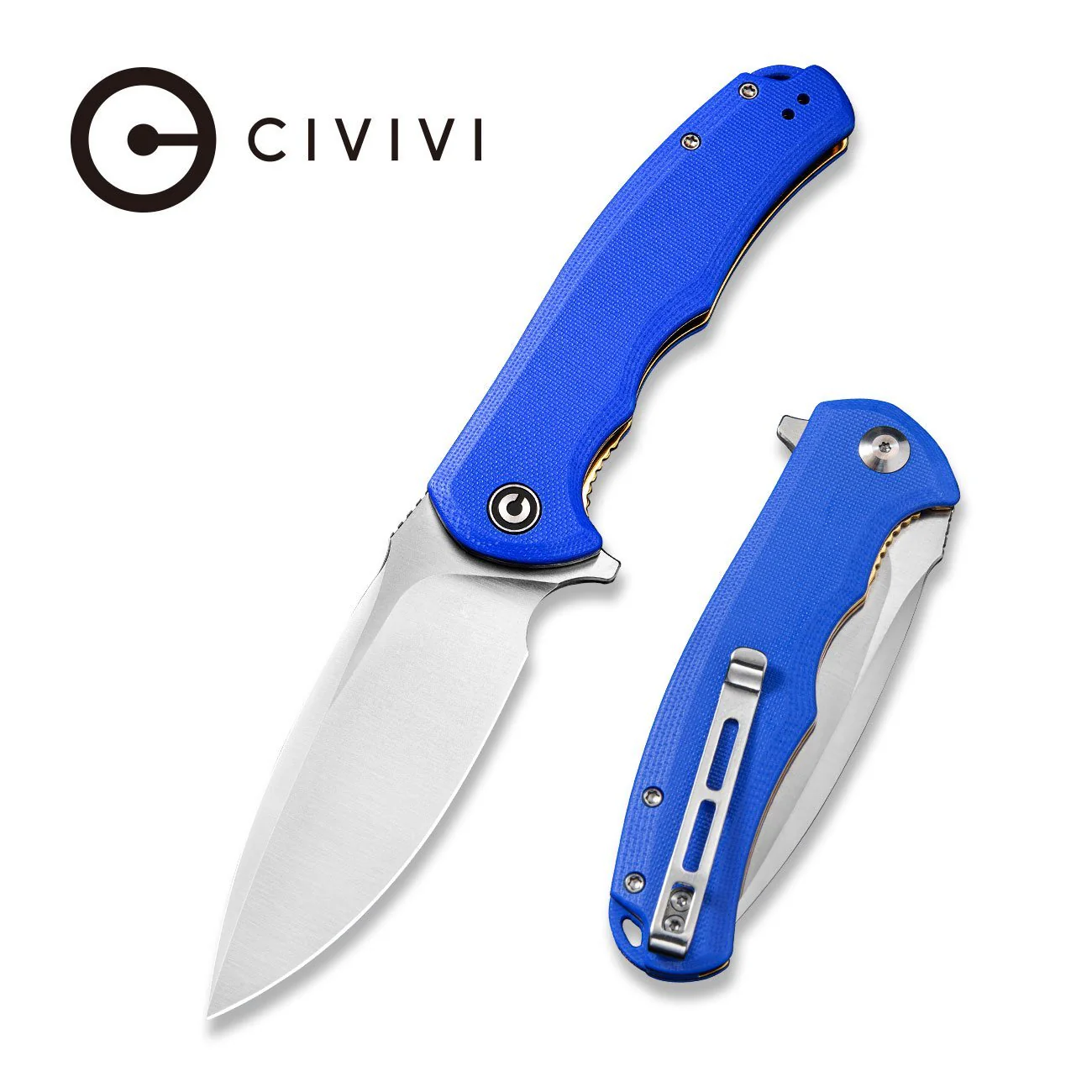 CIVIVI Praxis Flipper Knife G10 Handle (3.75" 9Cr18MoV Blade) C803E