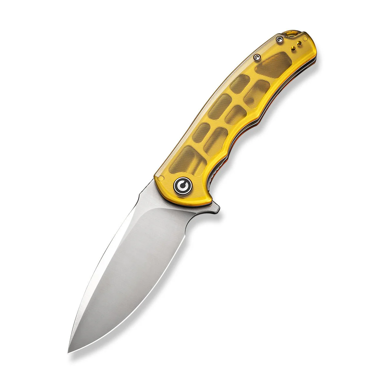 CIVIVI Praxis Flipper Knife Ultem Handle (3.75" 9Cr18MoV Blade) C803L - Image 7