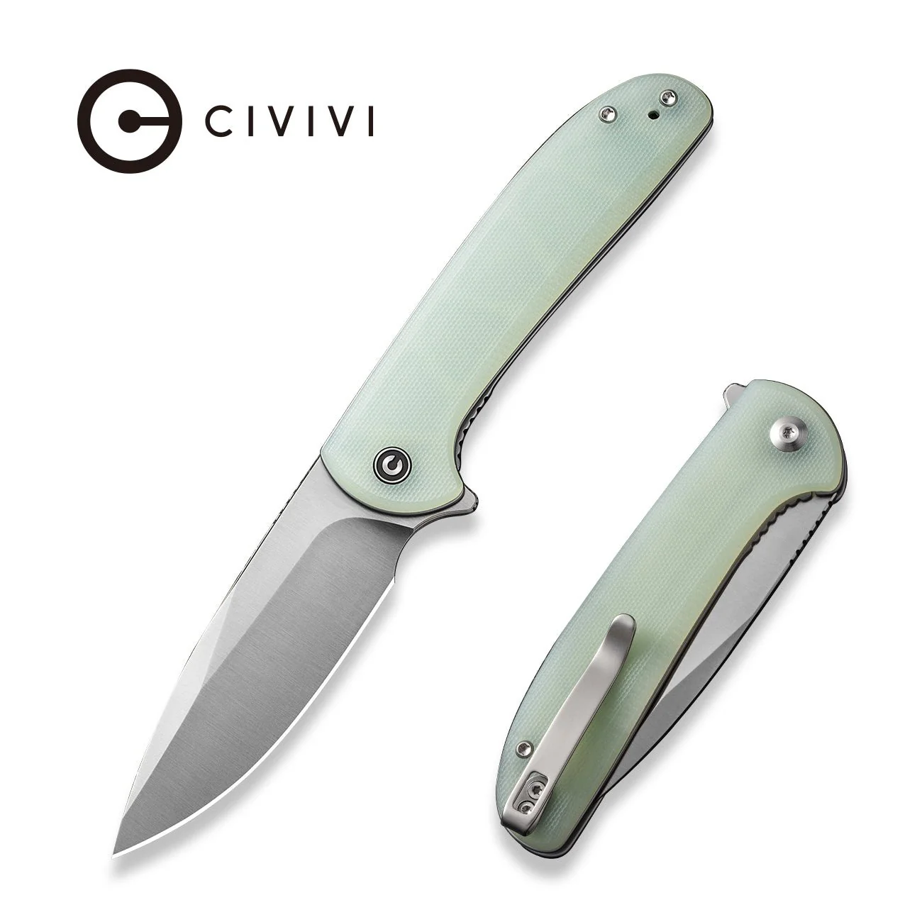 CIVIVI Primitrox Flipper Knife G10 Handle (3.48" Nitro-V Blade) C23005A-1