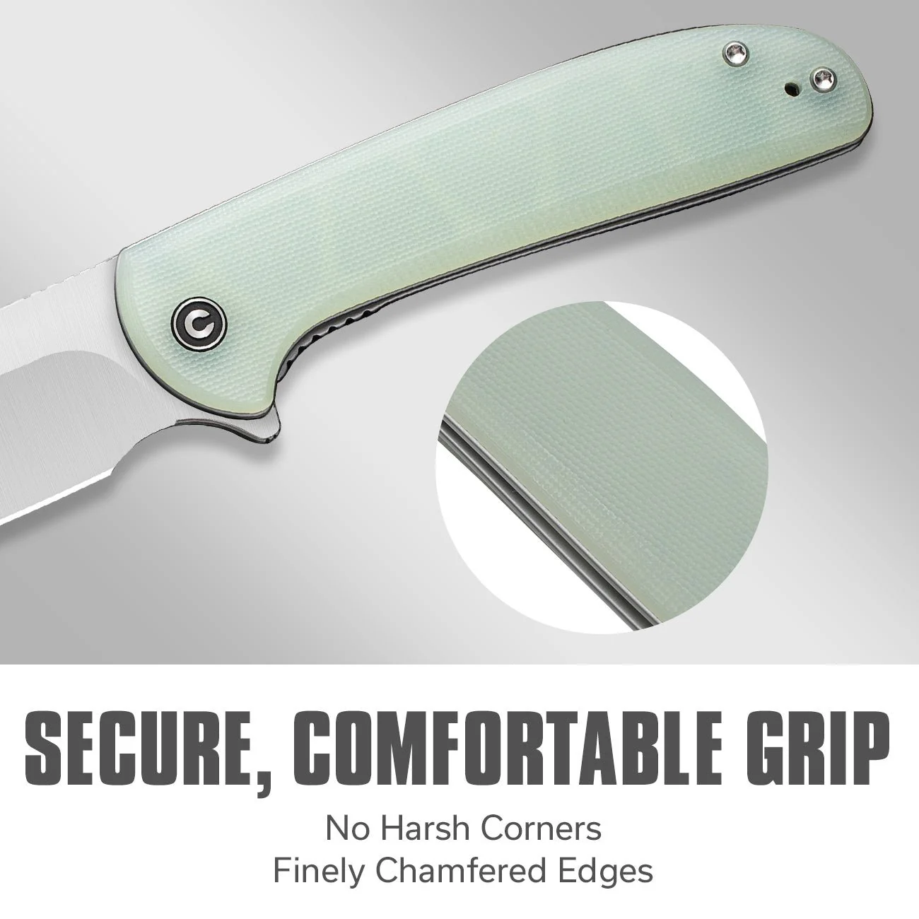 CIVIVI Primitrox Flipper Knife G10 Handle (3.48" Nitro-V Blade) C23005A-1 - Image 5