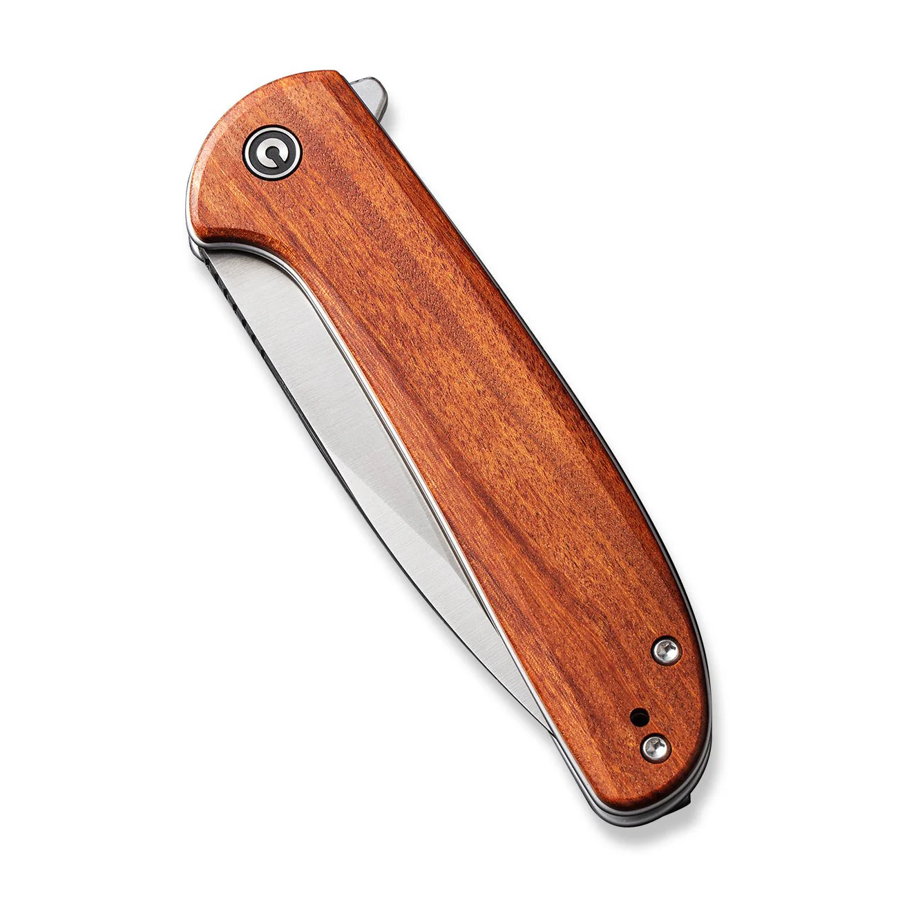 CIVIVI Primitrox Flipper Knife Wood Handle (3.48" Nitro-V Blade) C23005A-3 - Image 11
