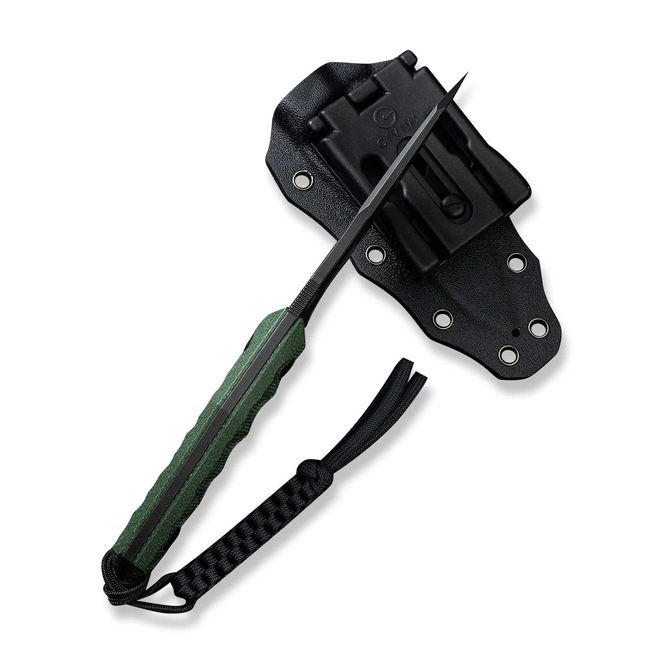 CIVIVI Propugnator Fixed Blade Knife Micarta Handle (4.15" D2 Blade) C23002-2 - Image 13