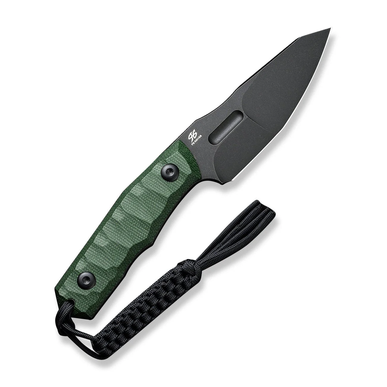 CIVIVI Propugnator Fixed Blade Knife Micarta Handle (4.15" D2 Blade) C23002-2 - Image 7