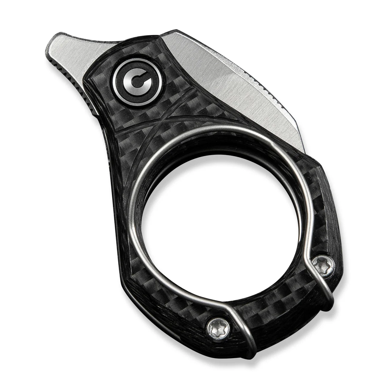 CIVIVI Pyrus Slip Joint Utility Knife Carbon Fiber Handle (0.65" 14C28N Blade) C23038-3 - Image 12