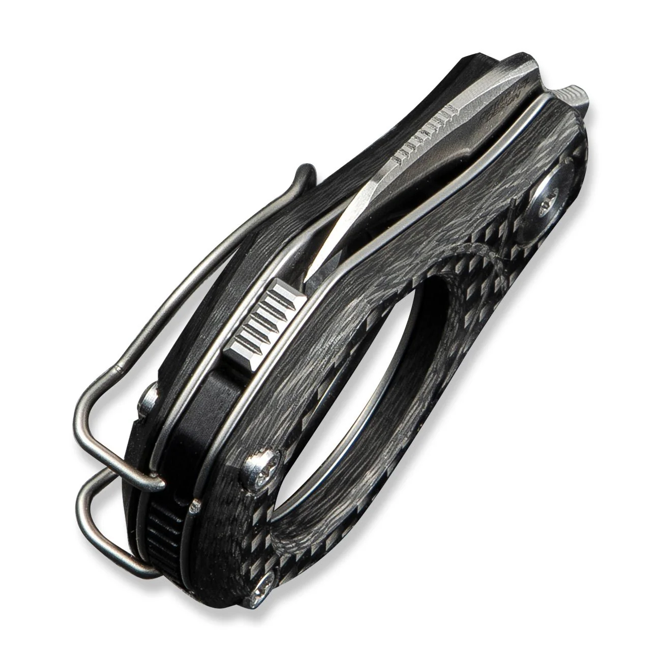 CIVIVI Pyrus Slip Joint Utility Knife Carbon Fiber Handle (0.65" 14C28N Blade) C23038-3 - Image 14
