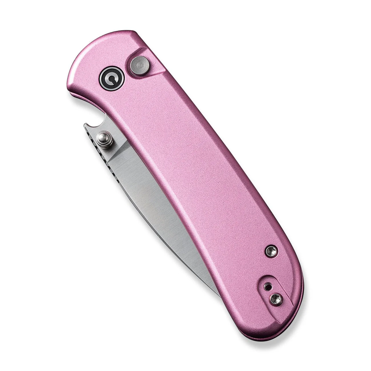 CIVIVI Qubit Button Lock & Thumb Stud Knife Aluminum Handle (2.98" 14C28N Blade) C22030E-5 - Image 11