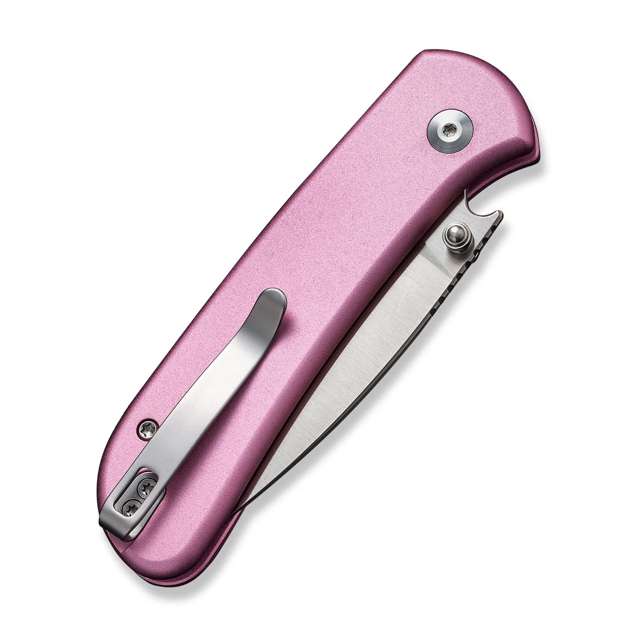 CIVIVI Qubit Button Lock & Thumb Stud Knife Aluminum Handle (2.98" 14C28N Blade) C22030E-5 - Image 12