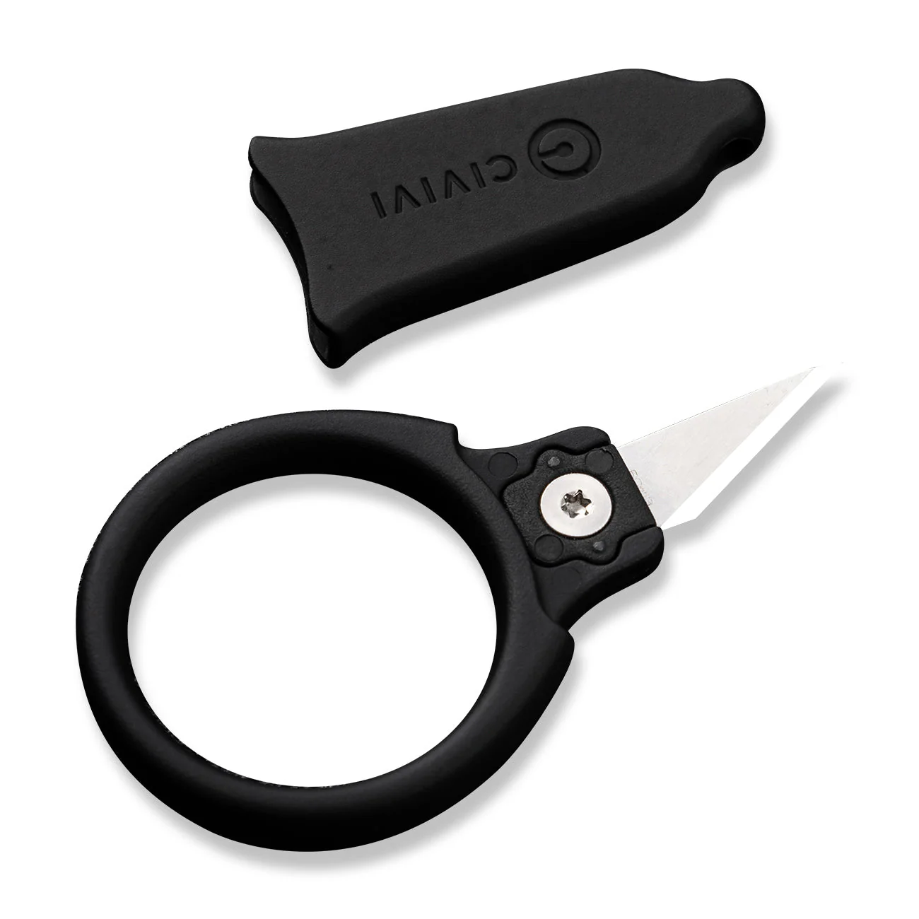 CIVIVI Quick Snip Fixed Blade 1 Pc Mini Neck Knife ABS Handle (0.68" 6Cr13 Blade) C22022A-1 - Image 10