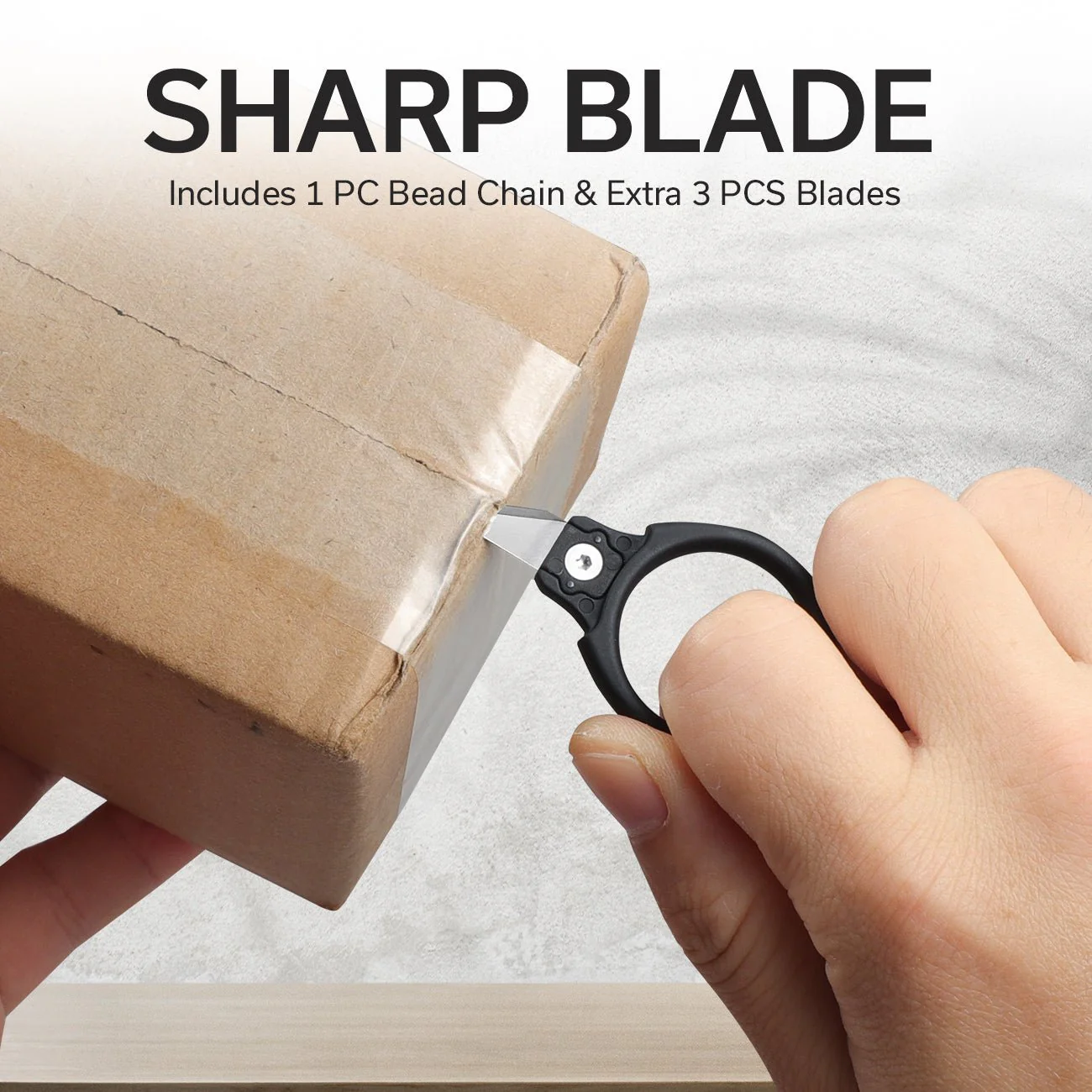 CIVIVI Quick Snip Fixed Blade 1 Pc Mini Neck Knife ABS Handle (0.68" 6Cr13 Blade) C22022A-1 - Image 5