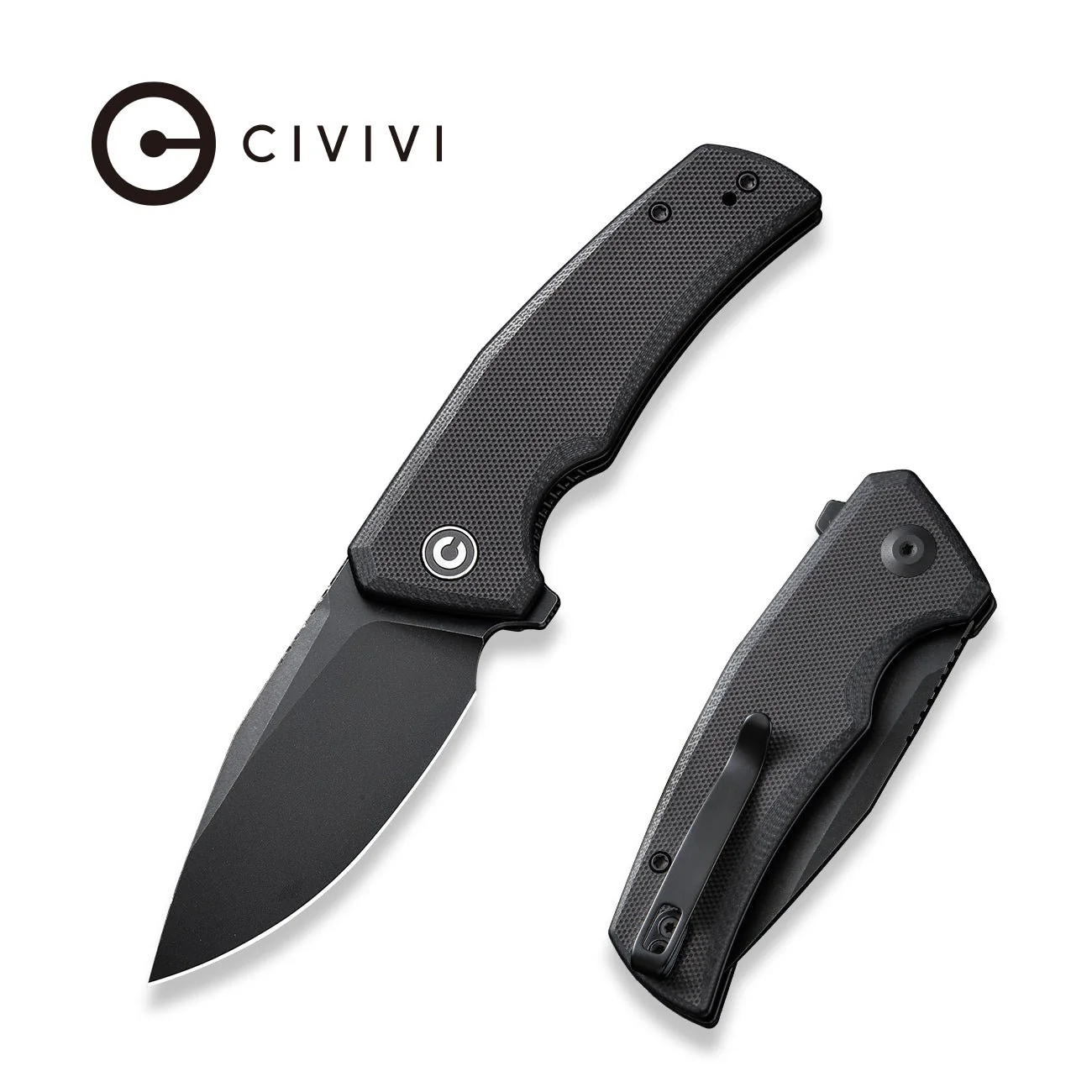 CIVIVI Regulatron Flipper Knife G10 Handle (2.98" Nitro-V Blade) C23006-1