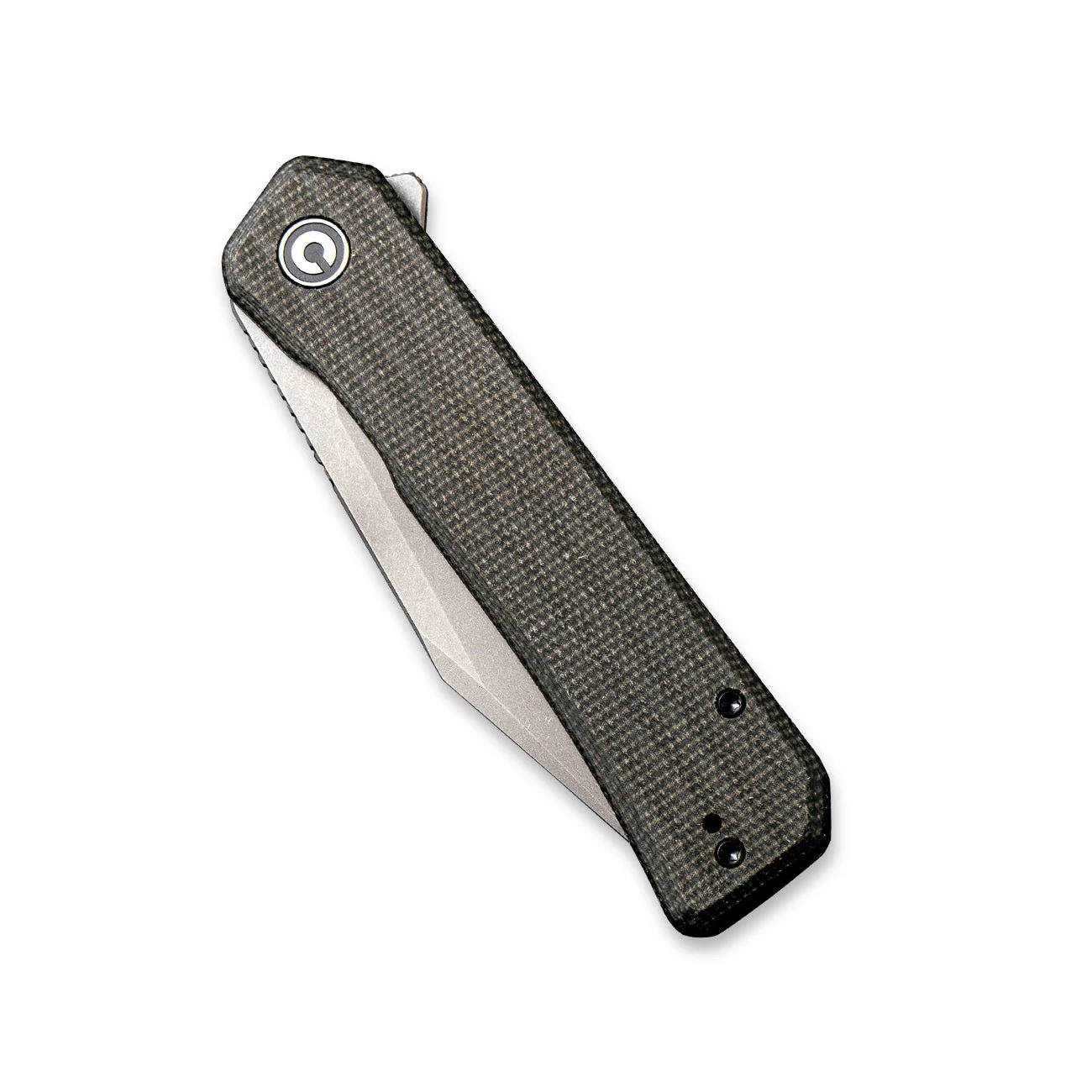 CIVIVI Relic Flipper Knife Micarta Handle (3.48" Nitro-V Blade) C20077B-3 - Image 5