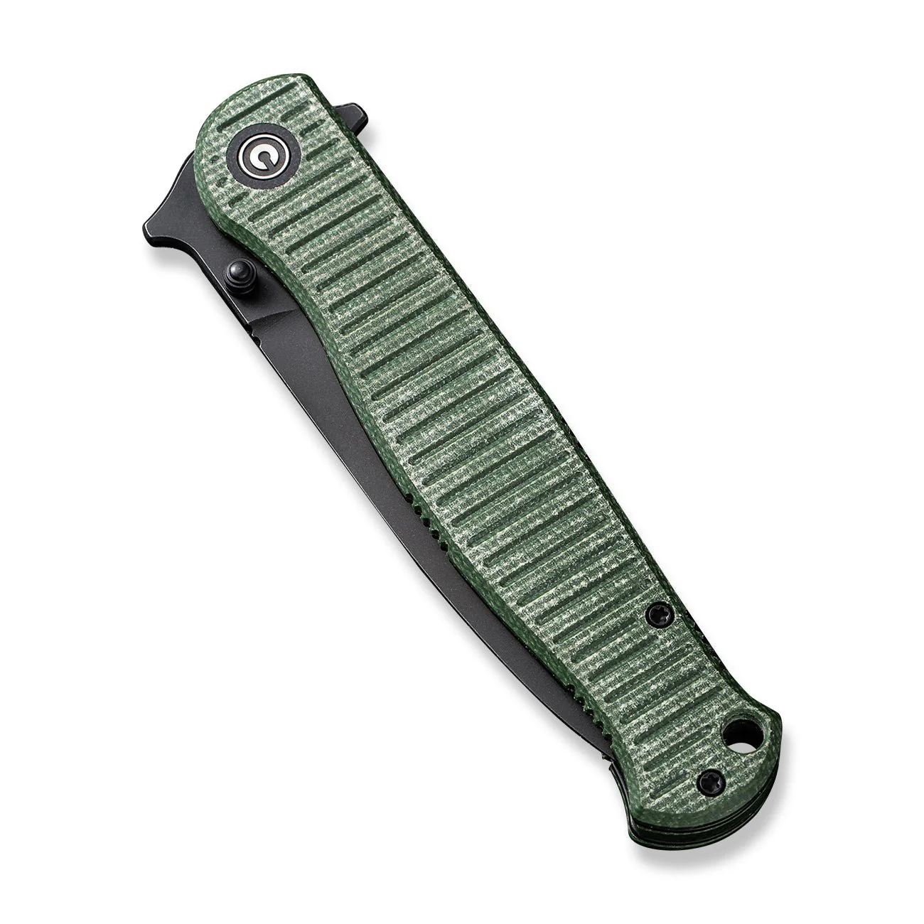 CIVIVI RS71 Flipper & Thumb Stud Knife Micarta Handle (4" Nitro-V Blade) C23025-3 - Image 11