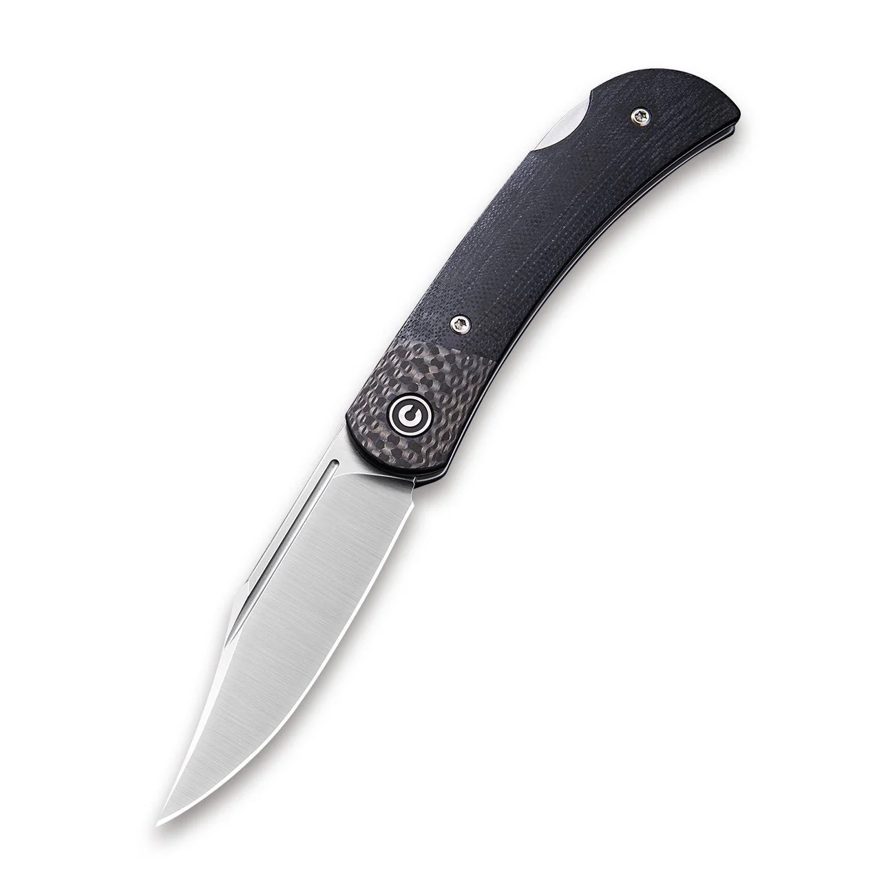 CIVIVI Rustic Gent Lock Back Knife G10 & Carbon Fiber Handle (2.97" D2 Blade) C914A - Image 3
