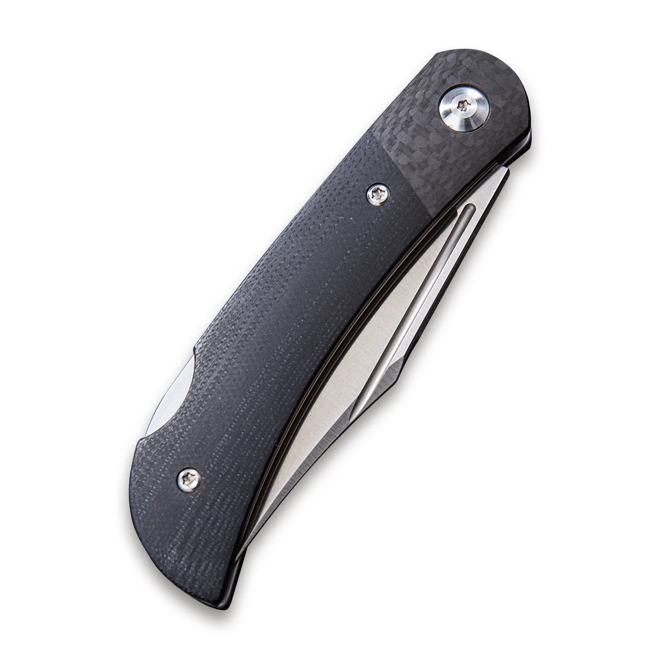 CIVIVI Rustic Gent Lock Back Knife G10 & Carbon Fiber Handle (2.97" D2 Blade) C914A - Image 6